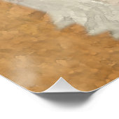 Calico Cat Painting - Niedliche Original Cat Art Poster (Ecke)