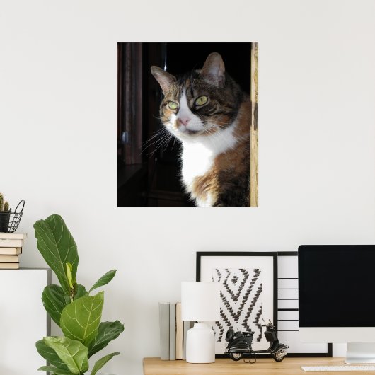 Calico Cat Poster (Heimbüro)