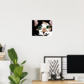 Calico Cat Poster (Heimbüro)
