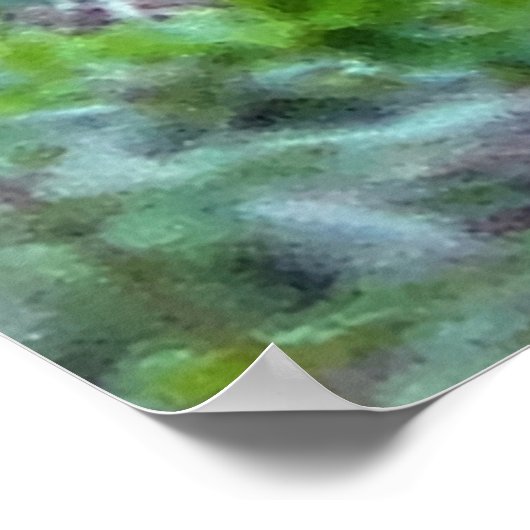 Calico Cat Poster (Ecke)