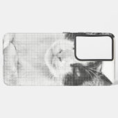 Calico Cat Retro Halftone Samsung Galaxy Hülle (Linke Seite)