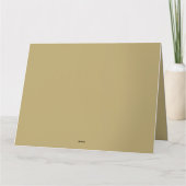 Calico Cat, Schmetterlinge Frühlingsgarten Dankeskarte (Rückseite)