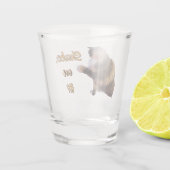 Calico Cat Shake on it? Schnapsglas (Rückseite)
