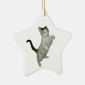 Calico Cat Sit Up Ornament (Rechts)