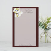 Calico Cat Stationery Briefpapier (Stehend Vorderseite)