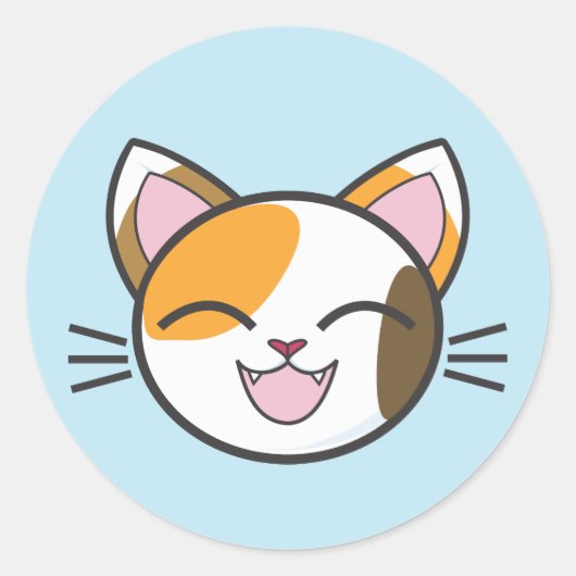 CALICO CAT STICKERS (Vorderseite)