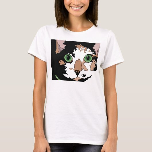 Calico Cat T - Shirt (Vorderseite)