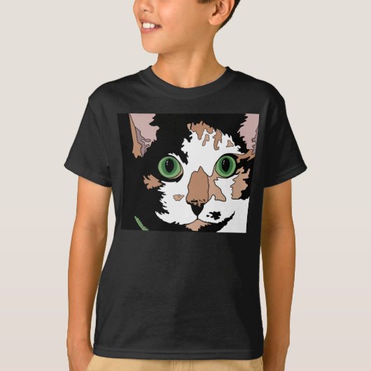 Calico Cat T - Shirt (Vorderseite)