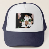 Calico Cat Truckerkappe (Vorderseite)