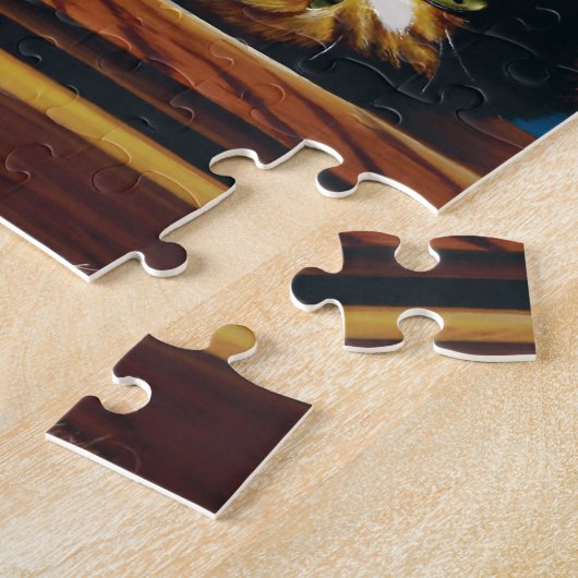 Calico Cat und Dragon Puzzle (Seite)