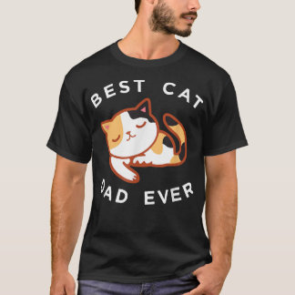 Calico Cat Vater , Bestes Kitty Father Ever Gesche T-Shirt