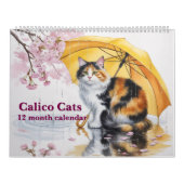 Calico Cats Calendar Kalender (Titelbild)