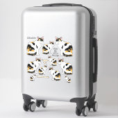 Calico Cats Lg Sticker Set (Koffer)
