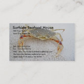 Calico Crab Business Card Visitenkarte (Vorderseite)