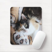 Calico Cricket Kitty Mousepad (Mit Mouse)