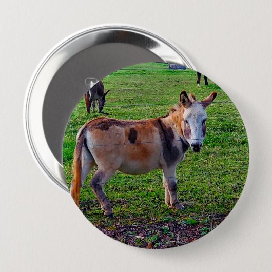 Calico Donkey Button (Vorne & Hinten)