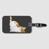 Calico Essential, Calico Portrait, Niedlich Calico Gepäckanhänger (Vorderseite (Horizontal))