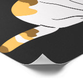 Calico Essential, Calico Portrait, Niedlich Calico Poster (Ecke)