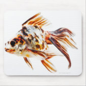 Calico Fantail Comet Goldfish Mousepad (Vorne)