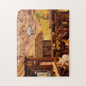 Calico Ghost Town California.Christmas Grüße Puzzle (Vertikal)