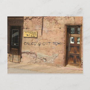Calico Ghost Town Postcard! Postkarte