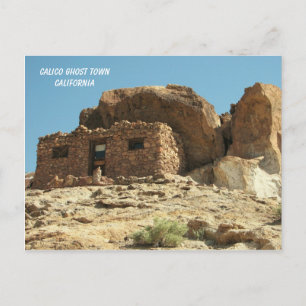 Calico Ghost Town Postkarte! Postkarte