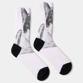 Calico Halftone Muse Socken (Rechts)