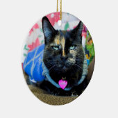 Calico I Keramik Ornament (Rechts)