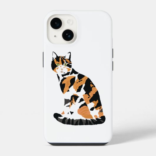 Calico iPhone Hülle (Rückseite)
