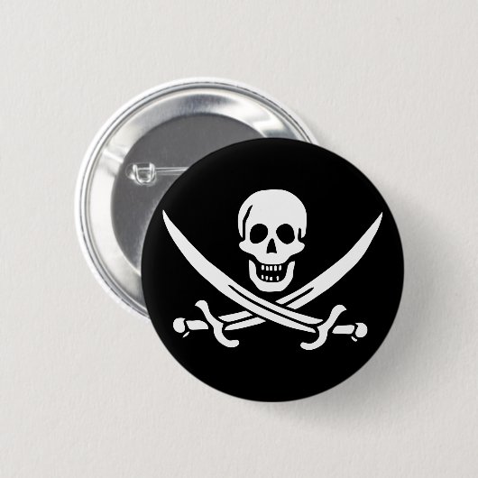 Calico Jack Button (Vorne & Hinten)