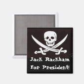 Calico Jack für Prez Magnet (Vorderseite/Rückseite)