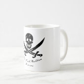 Calico Jack Nassau Pirate Flag Piratenflagge  Kaffeetasse (VorderseiteRechts)