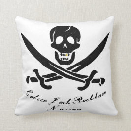 Calico Jack Nassau Pirate Flag Piratenflagge Kissen