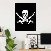 Calico Jack Poster (Heimbüro)
