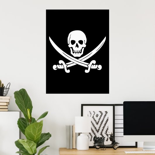 Calico Jack Poster (Heimbüro)