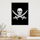 Calico Jack Poster (Küche)