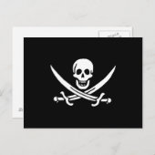 Calico Jack Postkarte (Vorne/Hinten)