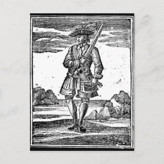 Calico Jack Rackham Postkarte