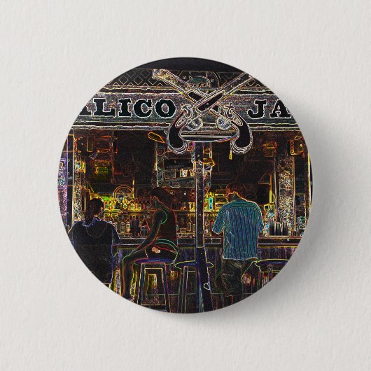 Calico Jacks Grand Cayman Island Button (Vorderseite)