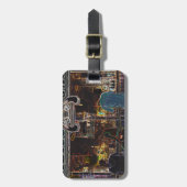 Calico Jacks Grand Cayman Island Gepäckanhänger (Vorderseite vertikal)