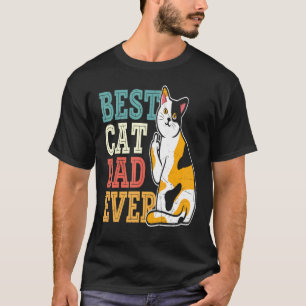 Calico-Katzen-Vater-Tee Bester Katzen-Vater-Tee Al T-Shirt