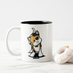 Calico Kitten KiniArt Tasse
