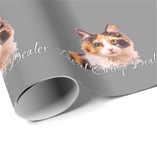Calico Kitten Local Catnip Händler Geschenkpapier (Rolleneckpunkt)