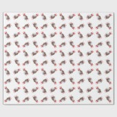 Calico Perser KATZE Geschenkpapier (Flach)