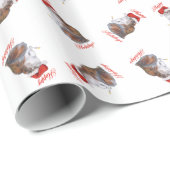 Calico Perser KATZE Geschenkpapier (Rolleneckpunkt)