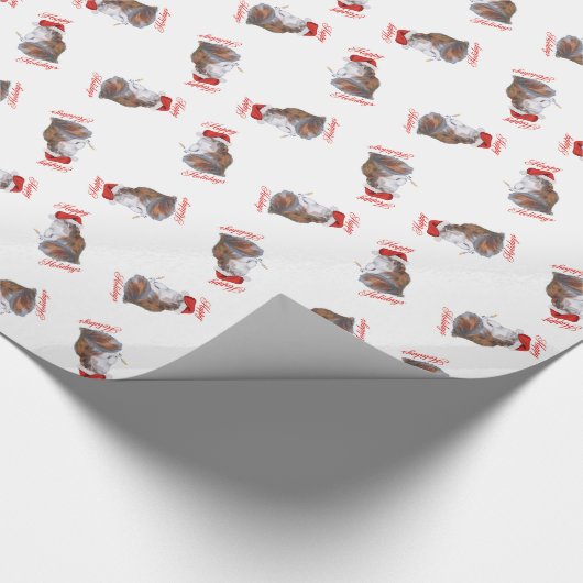 Calico Persian CAT Giftwrap Geschenkpapier (Ecke)