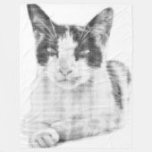 Calico Pop Halftone Fleecedecke (Vorderseite)