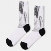 Calico Pop Halftone Socken (Linkes Detail)