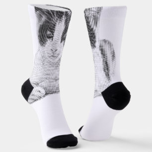 Calico Pop Halftone Socken