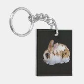 Calico Rabbit Schlüsselanhänger (Vorderseite links)